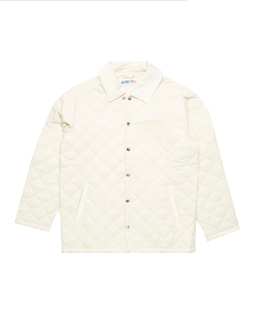 Jakna Autry Autry Husky Nylon Quilted Jacket Bela | HUPX47NS