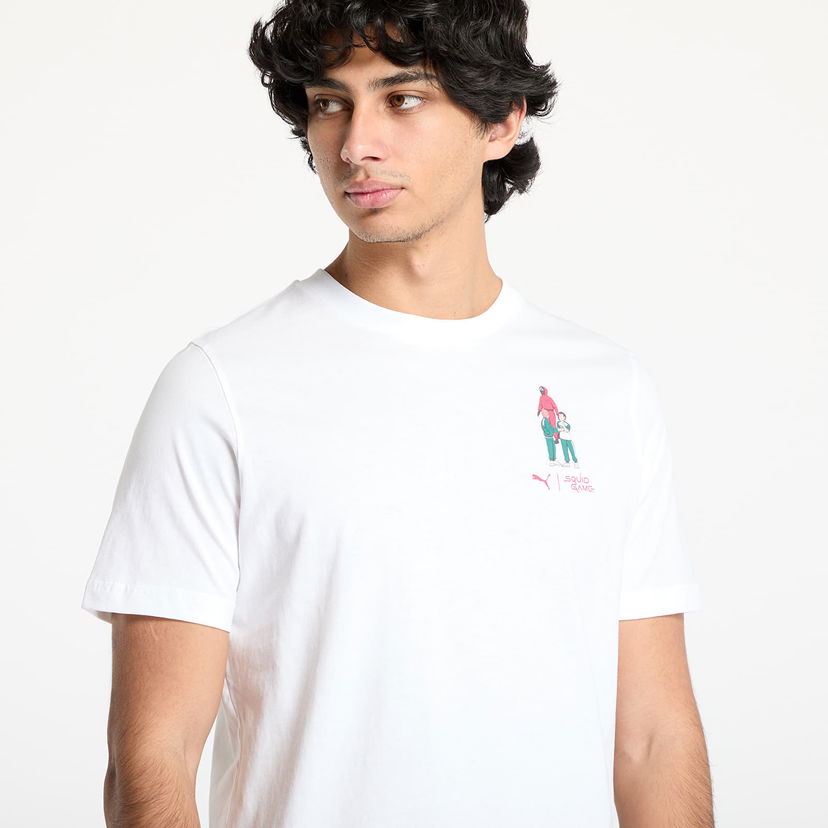 Majica Puma x Squid Game T-Shirt Bela | 627426-02