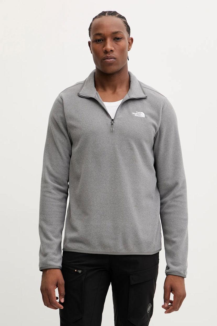 Pulover The North Face Outdoor Smooth Half-Zip Fleece Siva | NF0A8D0QCQI1