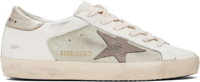 Superge in čevlji Golden Goose Golden Goose Super-Star Bela | GWF00103.F006828.12174