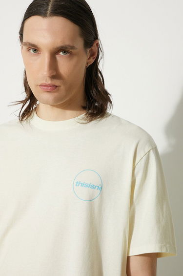 Majica thisisneverthat thisisneverthat C-Logo Graphic T-Shirt Bela | TN241TTSST29, 4