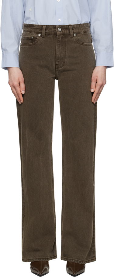 Kavbojke OUR LEGACY Our Legacy Boot Cut Jeans Rjava | W2255BC, 0