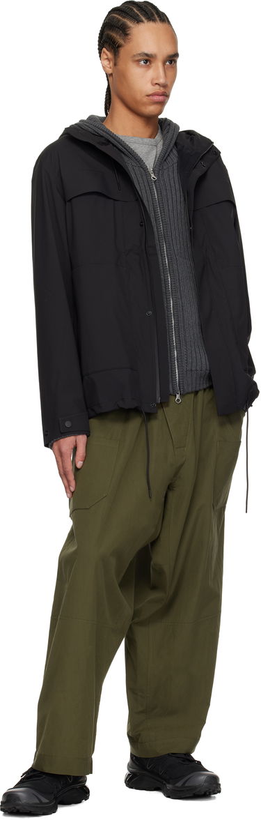 Vetrovka Rains Suva Hardshell Cargo Rain Jacket Črna | 12400, 3