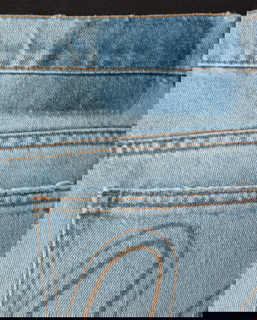 Kavbojke ERL Distressed Flare Denim Pants Modra | ERL05P003 1, 5