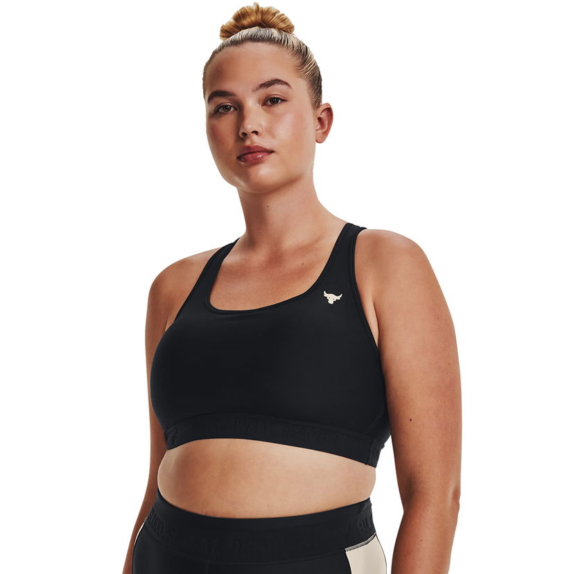 Modrček Under Armour Prjct Rock Bra Black Črna | 1366004-001