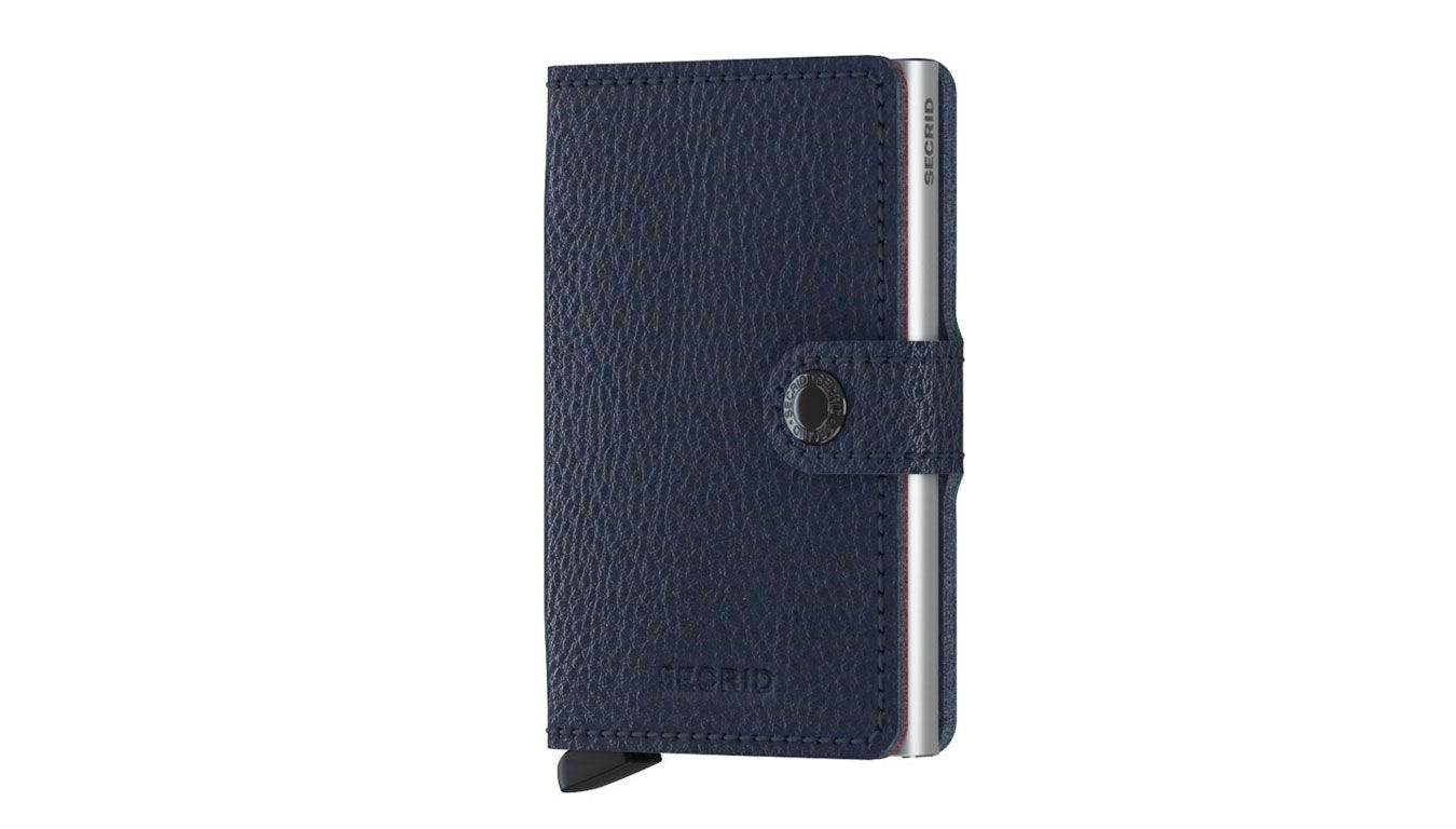 Denarnica Secrid Miniwallet "Navy-Silver" Mornarica | MVg-Navy-Silver, 0