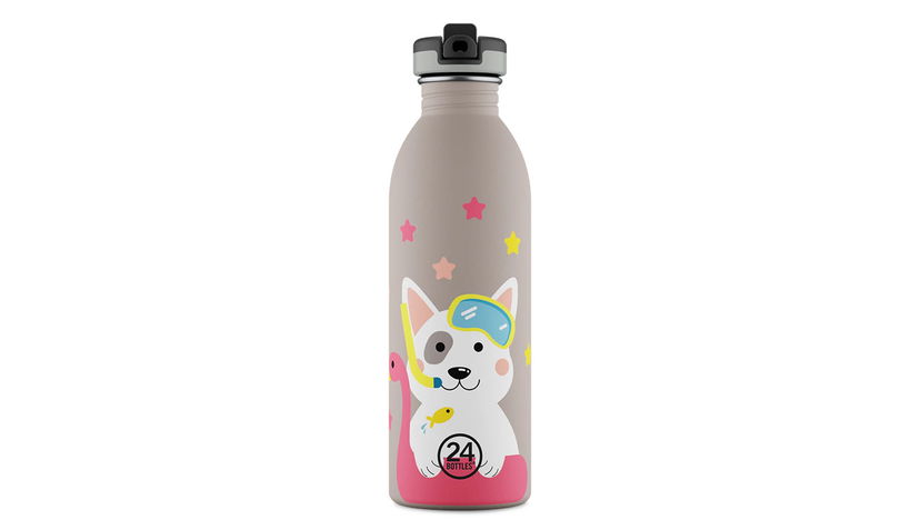 Steklenica za pitje 24Bottles Urban Bottle Lucky Dog 500ml Večbarvna | UB_050_1960