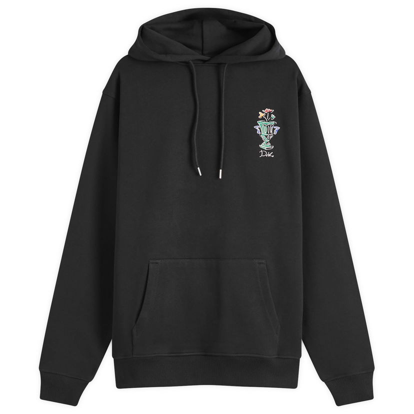 Pulover Drôle de Monsieur Vase Popover Hoody Črna | F-HO174-CO127-BL