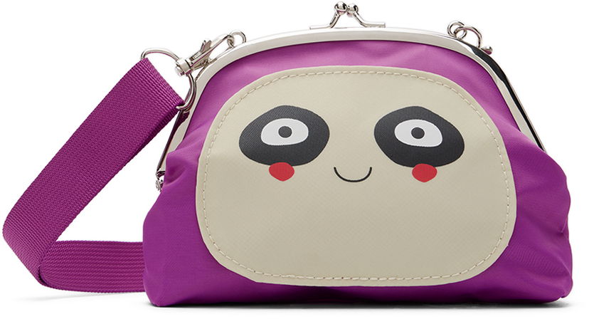 Denarnica Charles Jeffrey Loverboy Charles Jeffrey LOVERBOY Blim Kiss-Lock Frame Bag Lila | CJLSS23CBPEX