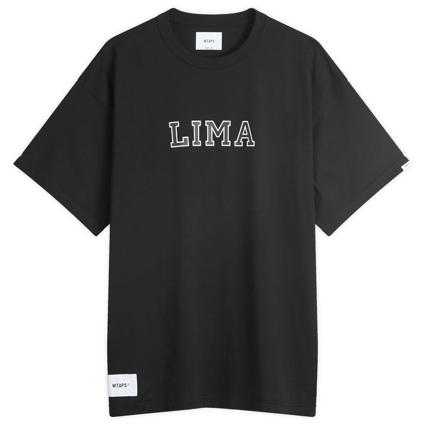 Majica WTAPS Phonetic Print T-Shirt Črna | 242ATDT-CSM05-BLK