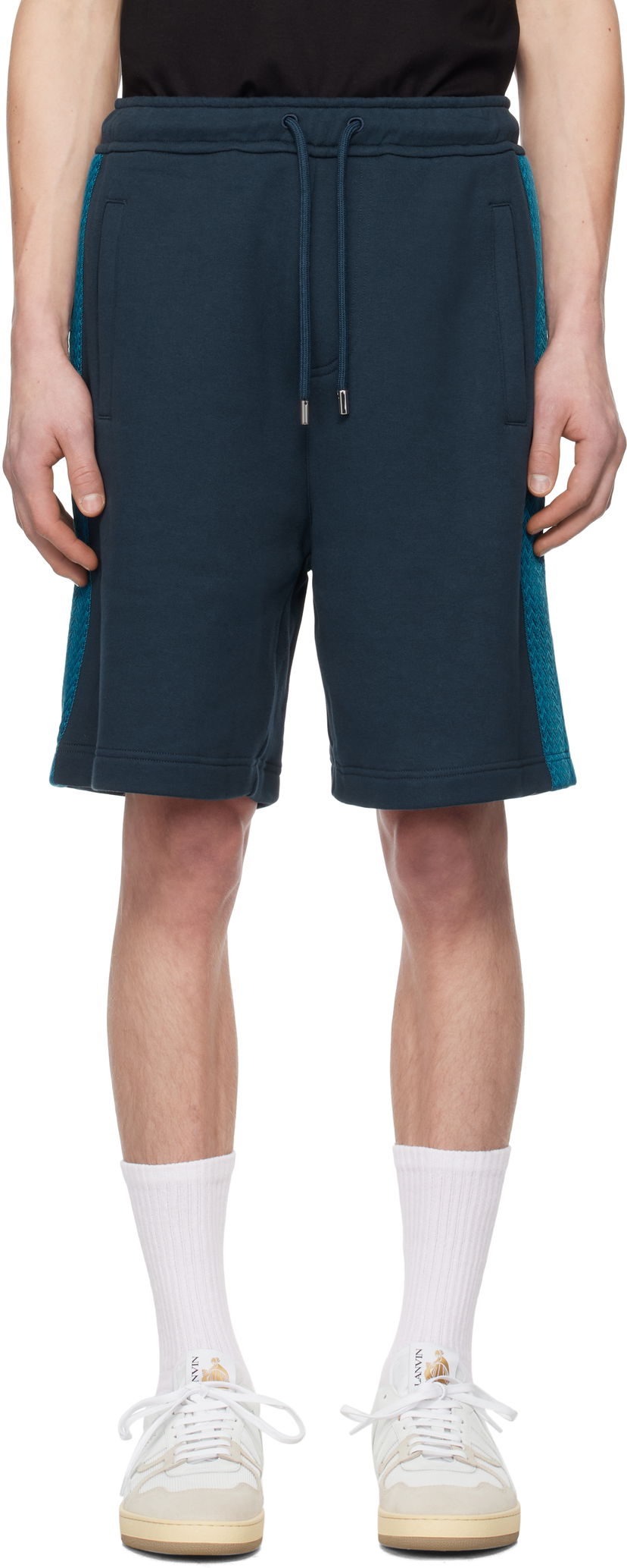 Kratke hlače LANVIN Lanvin Curb Side Shorts Modra | RM-TR0064-J212-P25