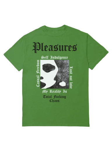 Majica Pleasures Reality Tee Zelena | P22W062-GREEN