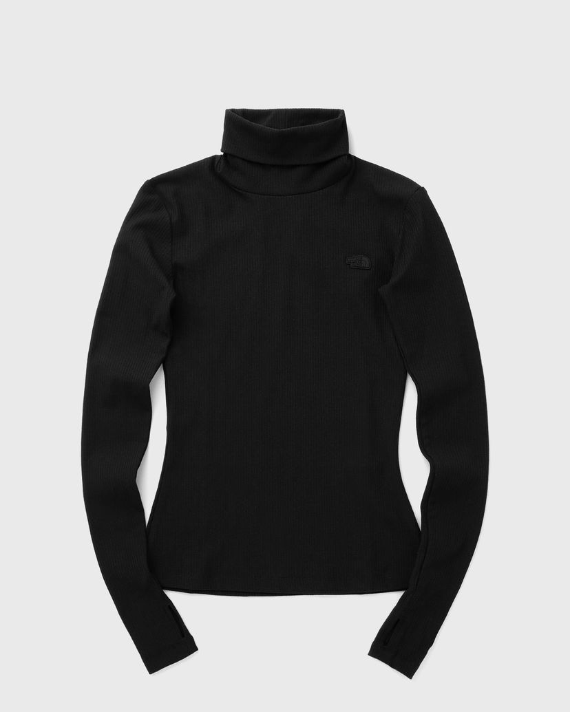 Pleteni pulover The North Face Slim Fit Long Sleeve Turtleneck Top Črna | NF0A89C2JK31