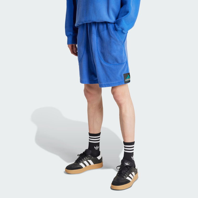 Kratke hlače adidas Performance EQT Fleece Shorts Modra | JD0656
