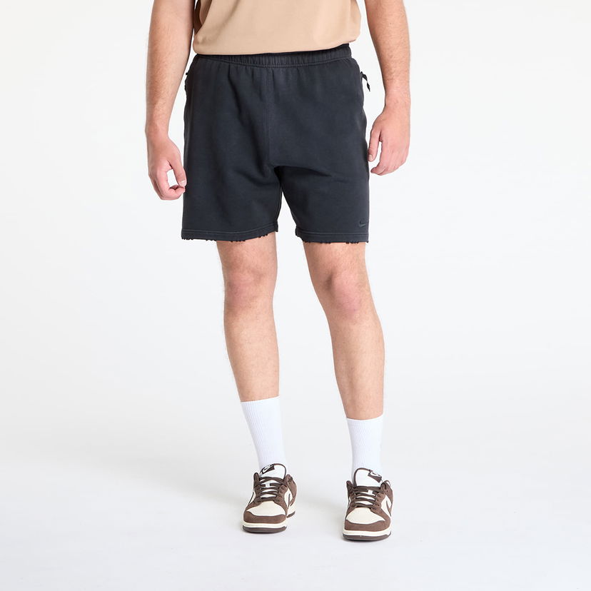Kratke hlače Nike Solo Swoosh French Terry Shorts Črna | IB8955-010