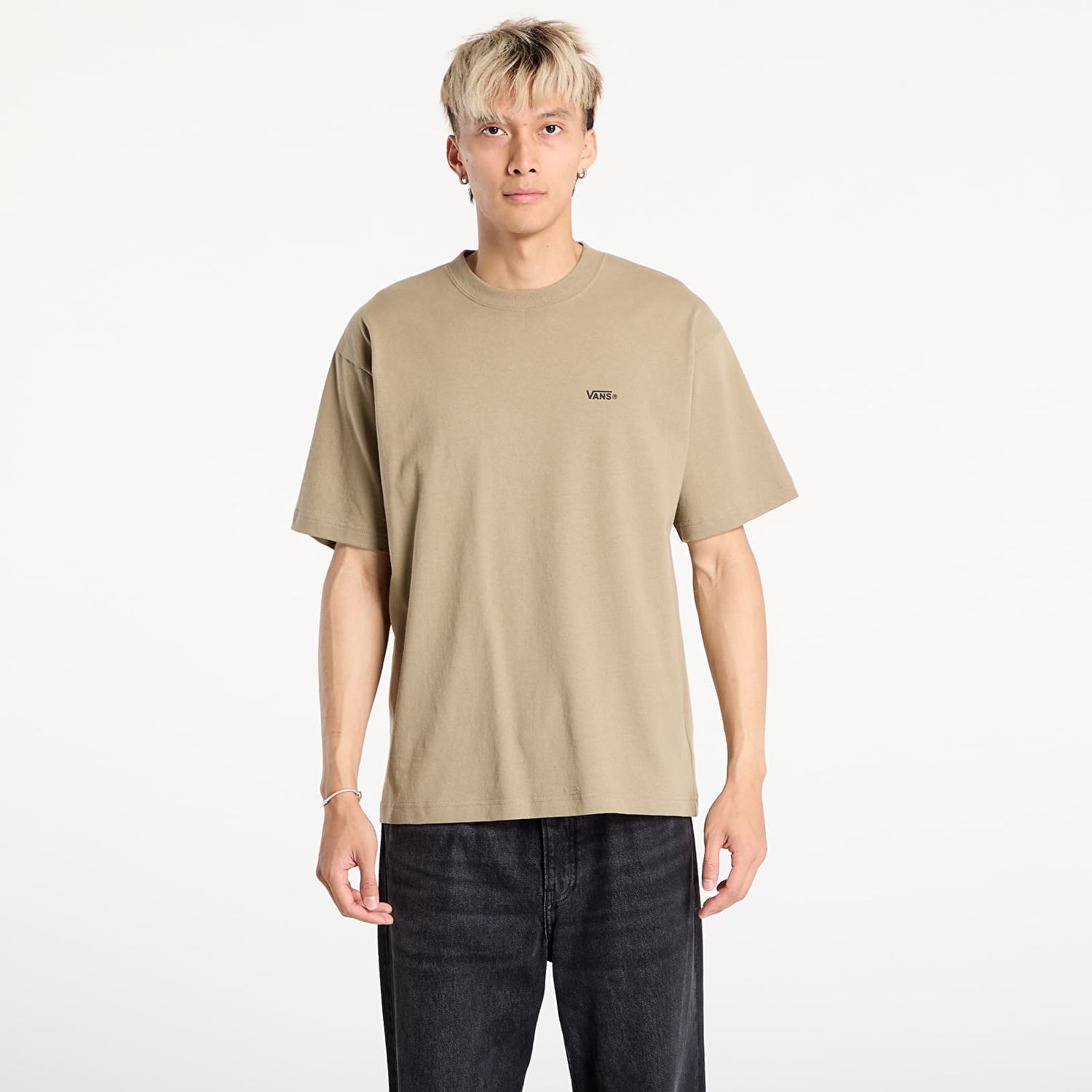 Majica Vans Vans Original Standards Stat Bay T-Shirt Bež | VN000PF7F0D1, 0