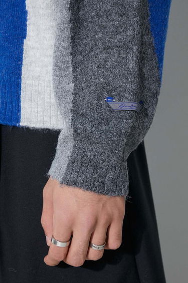 Pleteni pulover ADER ERROR Batia Knit Mock Neck Sweater Siva | BMADFWKT0301, 5