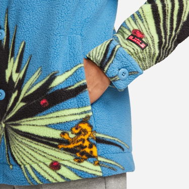 Jakna Nike Lebron Sherpa Button-Down Jacket Modra | DA6707-469, 3