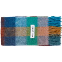 Šala Acne Studios Vally Check Scarf Modra | CA0084-DL4, 2