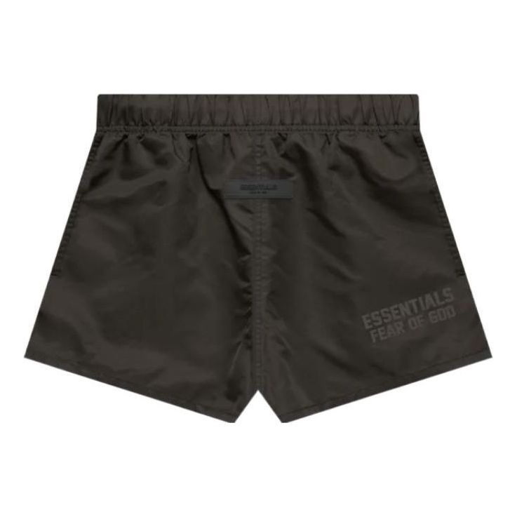 Kratke hlače Fear of God Essentials Running Shorts Črna | FOG-FW22-704