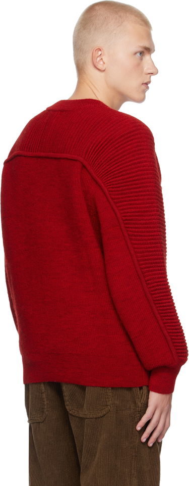Pleteni pulover ISABEL MARANT Isabel Marant Acolin Knit Sweater Rdeča | PU0594HA-B4L01H, 2