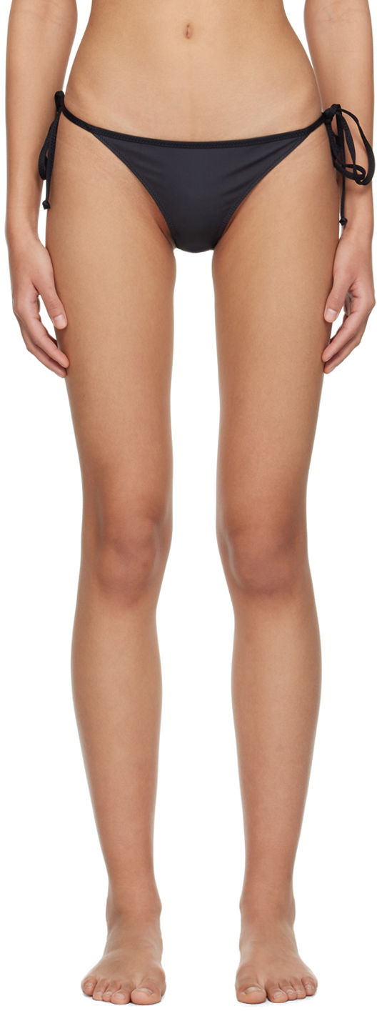 Kopalke GANNI GANNI Bikini Bottoms Črna | A4670