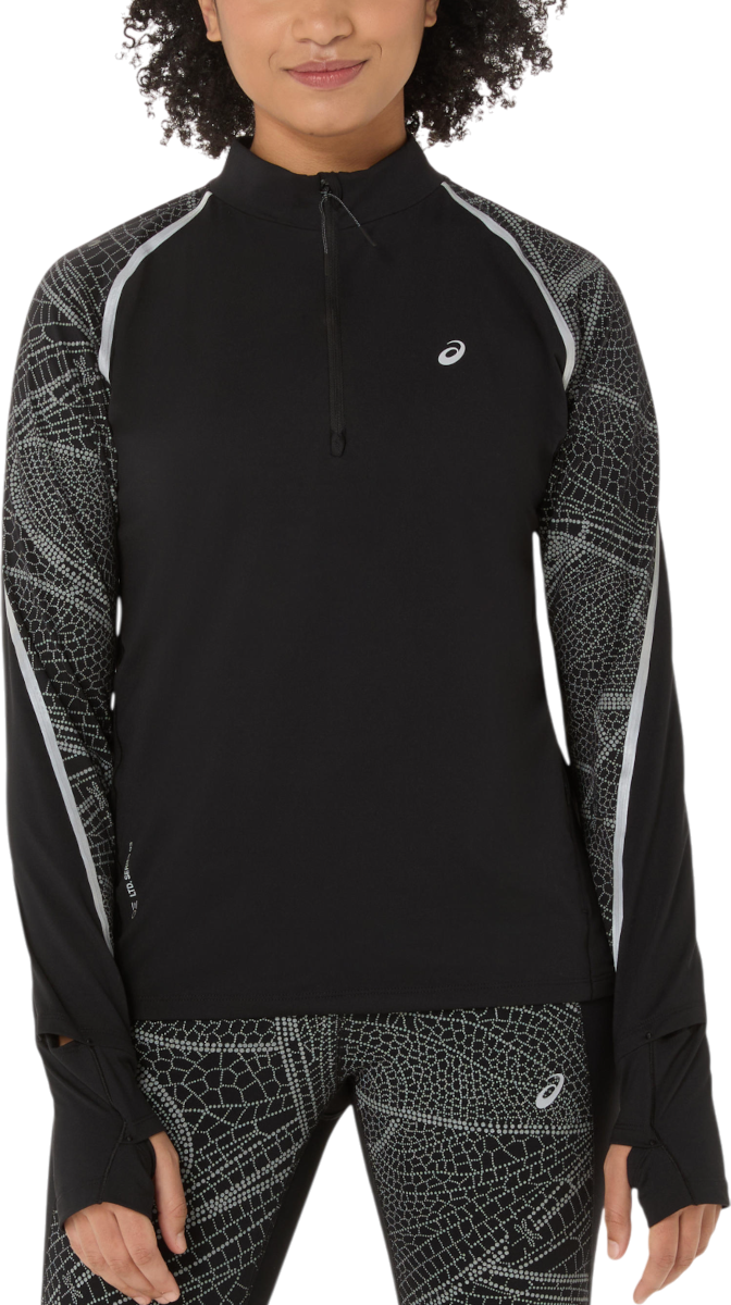 Majice in brezrokavniki Asics Limited Series Lite-Show Long Sleeve Running Top Črna | 2012d287-001, 0