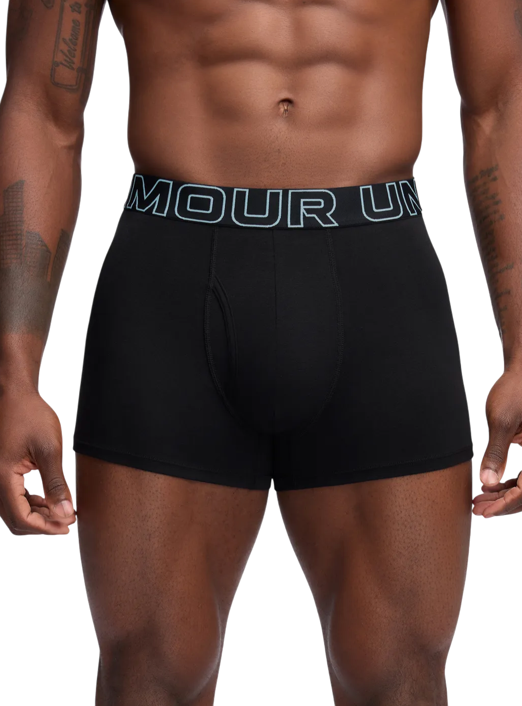 Boksarice Under Armour Under Armour Performance Cotton Boxer Briefs 3-Pack Črna | 1383891-003, 1