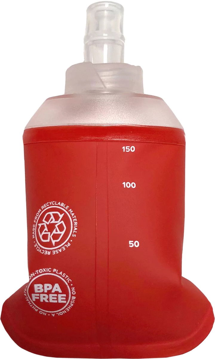 Steklenica za pitje Compressport ErgoFlask 150ml Soft Flask Rdeča | xbpu4183052, 1