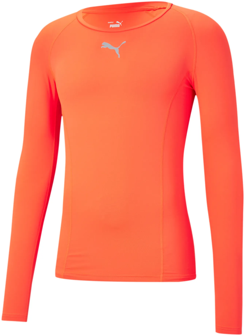 Majica Puma Puma LIGA Baselayer Long Sleeve T-Shirt Oranžna | 655920-54