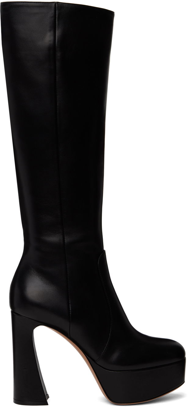 Oblačila Gianvito Rossi Gianvito Rossi Platform Boots Črna | G80267.70RIC.NAP