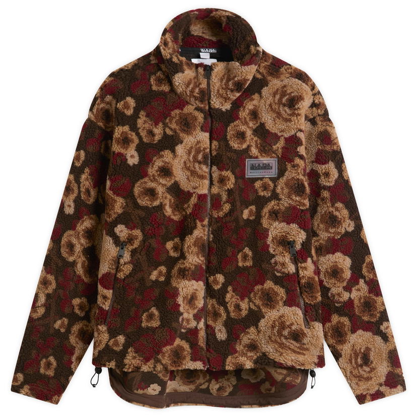 Jakna Napapijri Martine Rose Jacquard Fleece Jacket Večbarvna | NP0A4FPL-FUA