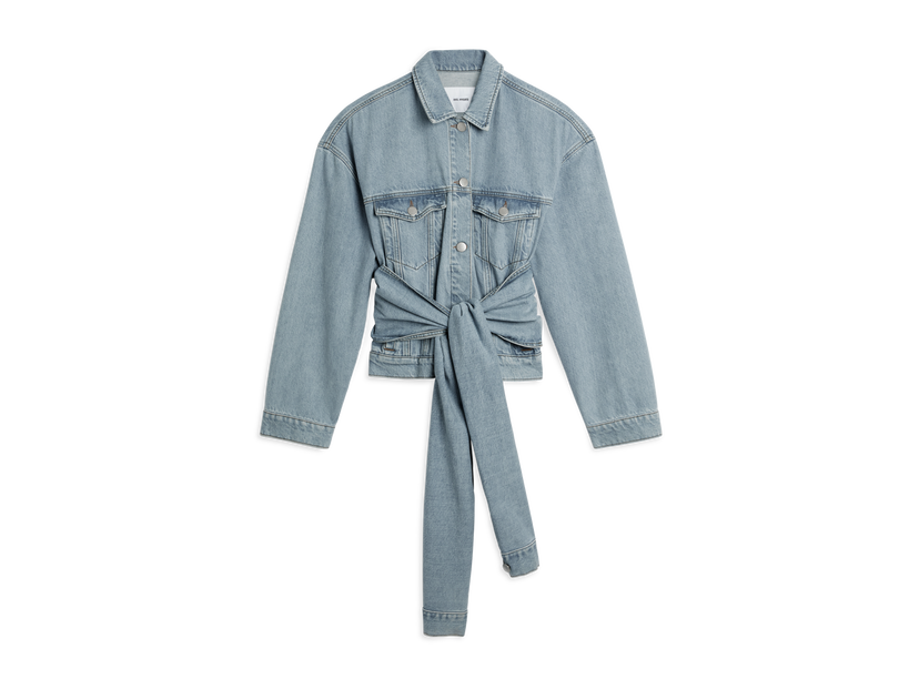 Jakna AXEL ARIGATO Hydra Tie-Front Jacket Modra | A2164001