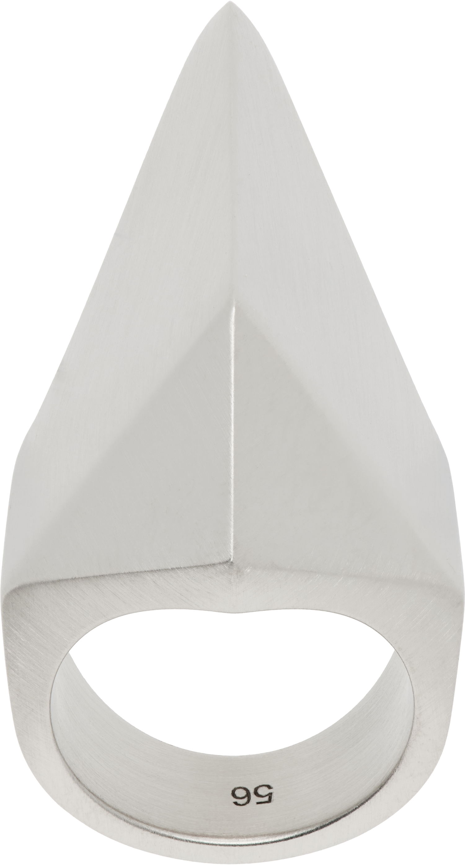 Prstan Rick Owens Rick Owens Hollywood Pyramid Ring Kovinski | RJ0000089 MMT, 0