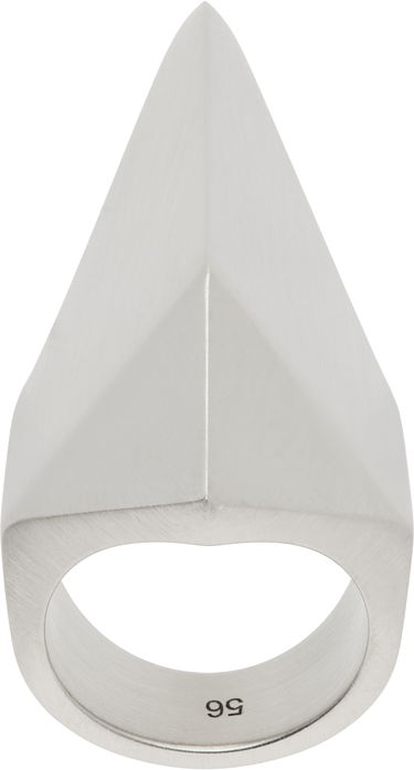 Prstan Rick Owens Rick Owens Hollywood Pyramid Ring Kovinski | RJ0000089 MMT, 0