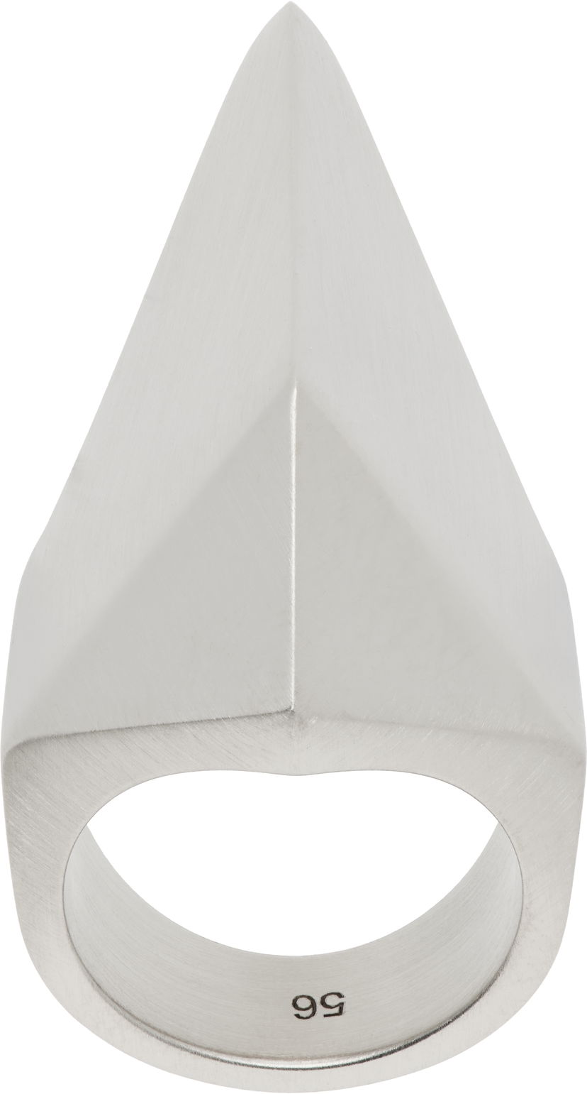 Prstan Rick Owens Rick Owens Hollywood Pyramid Ring Kovinski | RJ0000089 MMT