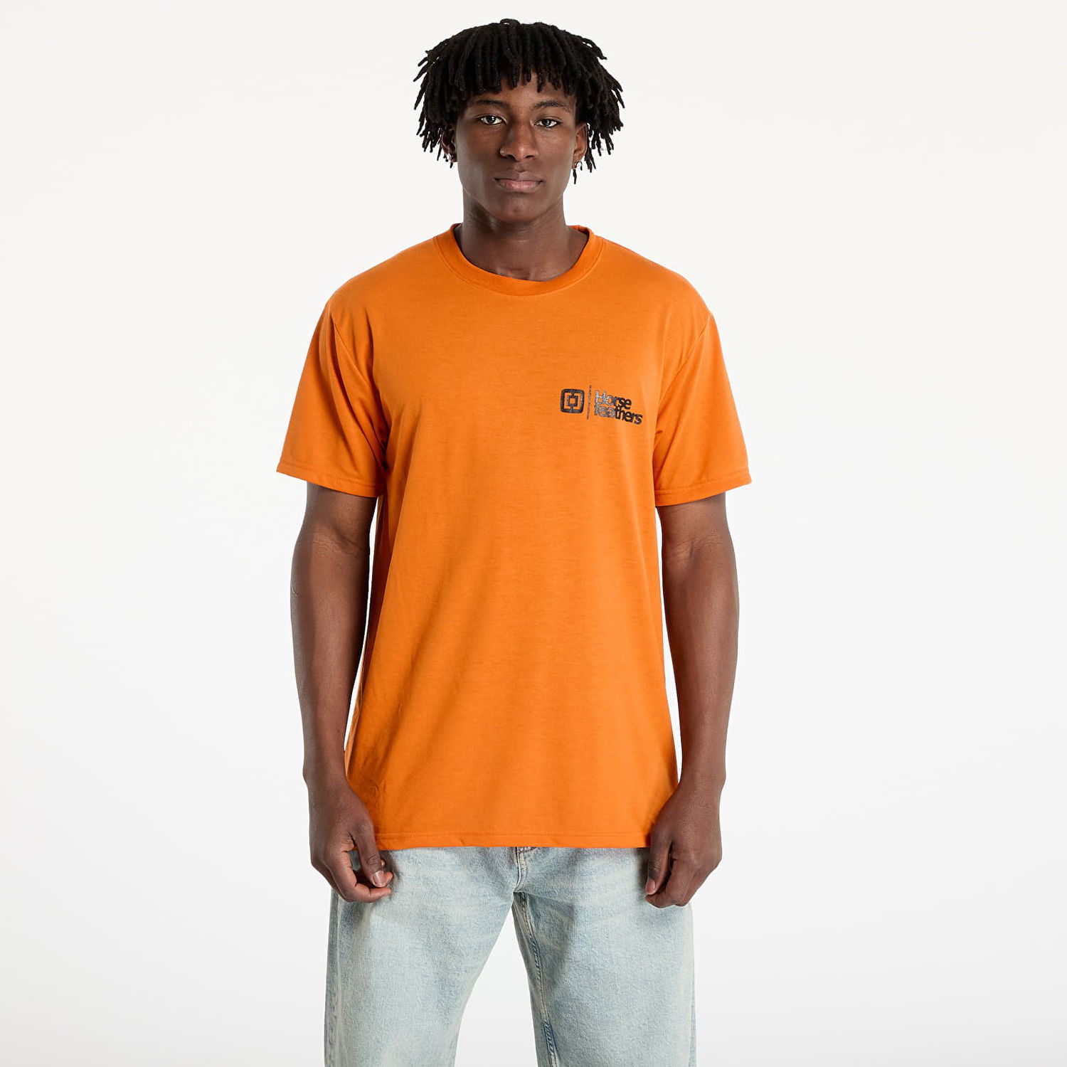 Majica Horsefeathers Horsefeathers Rooter Tech Tee Oranžna | SM1247J, 0