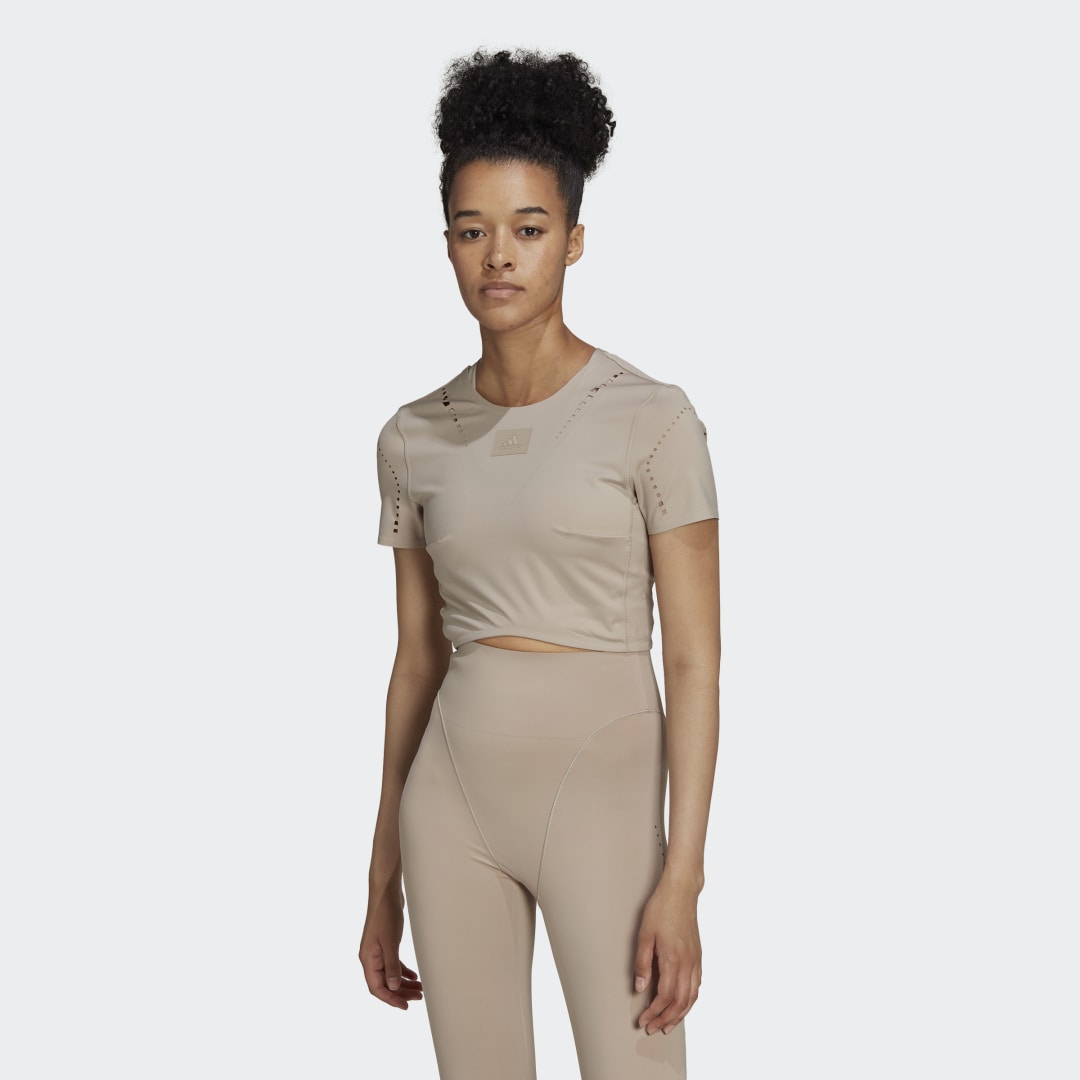 Majica adidas Performance Top Best Tee Bež | HN9512, 1