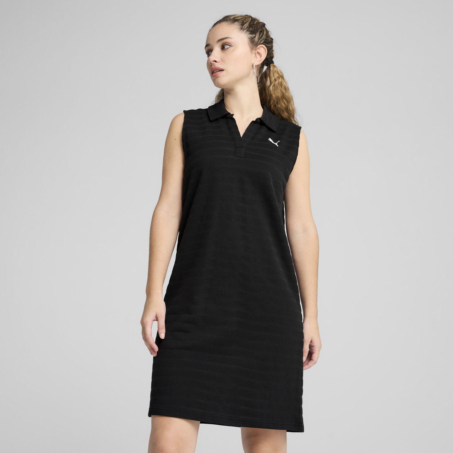 Obleke Puma ESS Elevated Structured Sleeveless Dress Črna | 685029_01, 0