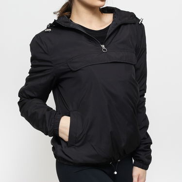 Vetrovka Urban Classics Basic Pull Over Jacket Črna | TB2013, 2