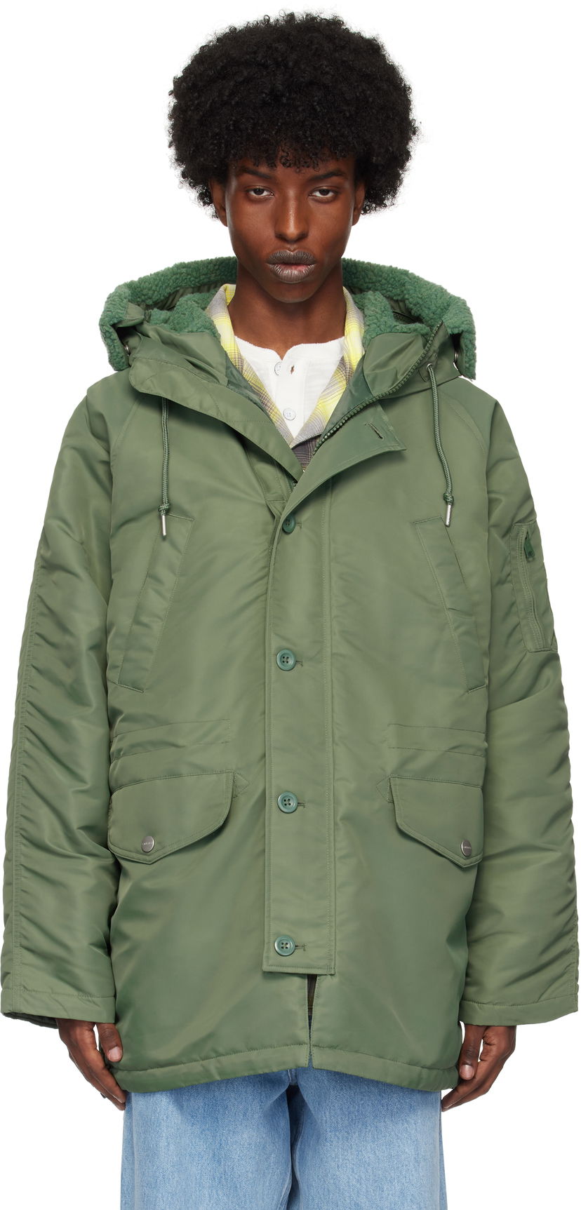 Parka Carhartt WIP Hooded Parka Coat Zelena | I033929