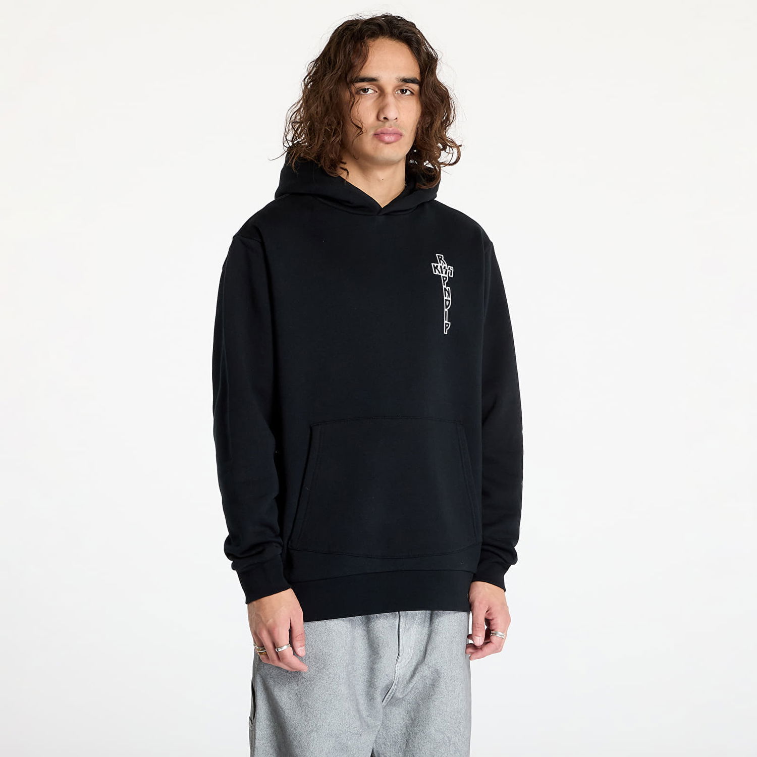 Pulover RIPNDIP Made For Lovin Hoodie Črna | RNDFAL24135, 0