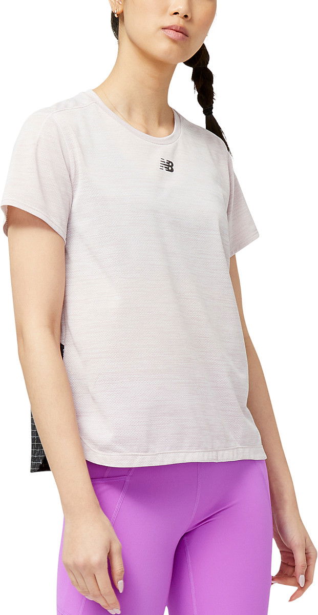 Majica New Balance Impact Run Luminous Tee Bela | wt31251-sir, 0