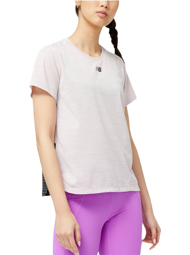 Majica New Balance Impact Run Luminous Tee Bela | wt31251-sir