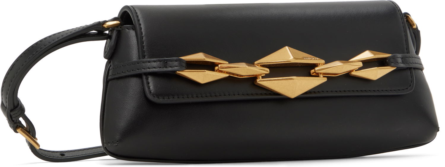 Torbica Jimmy Choo Jimmy Choo Diamond East-West Shoulder Bag Črna | DIAMOND SHLDR E/W SM, 1