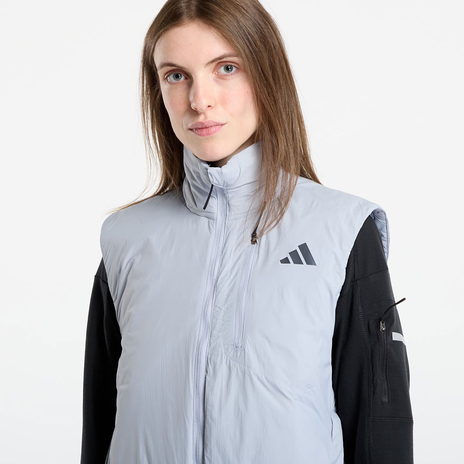 Telovnik adidas Performance Adi365 Running Climawarm Vest Siva | JP3848, 1