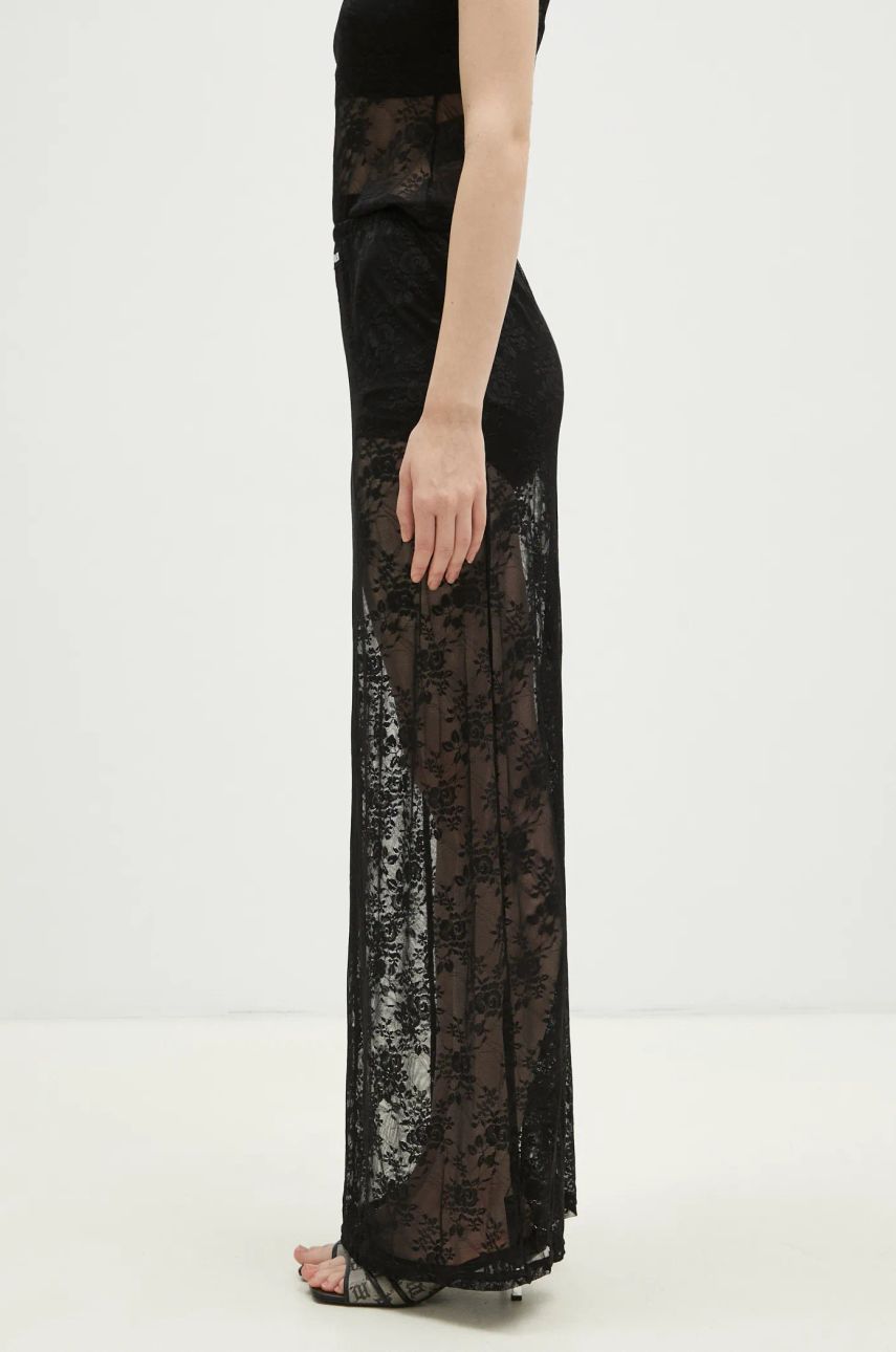 Krila Ksubi KSUBI Veneda Slip Maxi A-Line Skirt Črna | WPS25SK004, 1