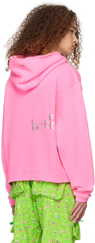 Pulover ERL Venice Print Hoodie Roza | ERL07T031, 2