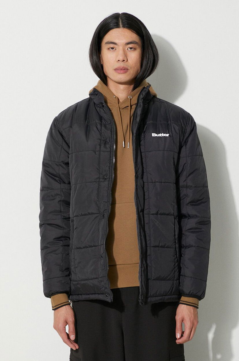 Puhovka Butter Goods Grid Puffer Jacket Črna | BGQ3233404