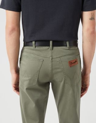 Kavbojke Wrangler Wrangler Easy Belt Zelena | 112352691:95
